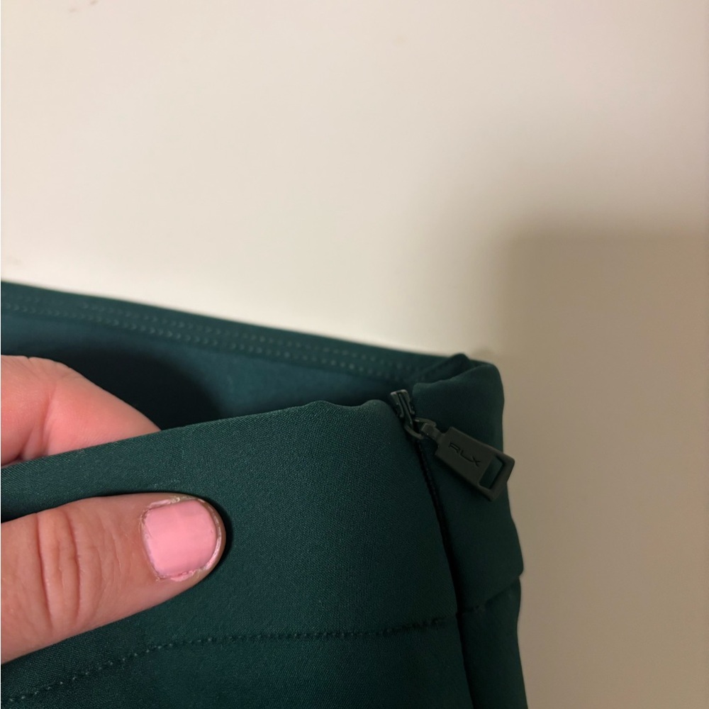 RLX RALPH LAUREN Eagle Nylon Stretch Pants Green Size 2 - Picture 11 of 13